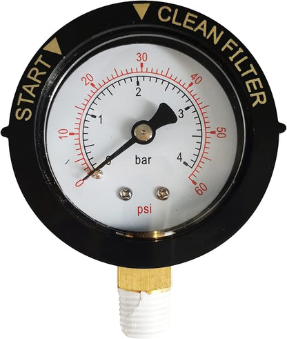 190058 Pressure Gauge Replacement Parts 0-60 PSI Compatible by Hahanfair