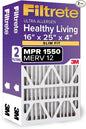 Filtrete 16x25x4, AC Furnace Air Filter, MPR 1550 DP, Healthy Living Ultra by Filtrete