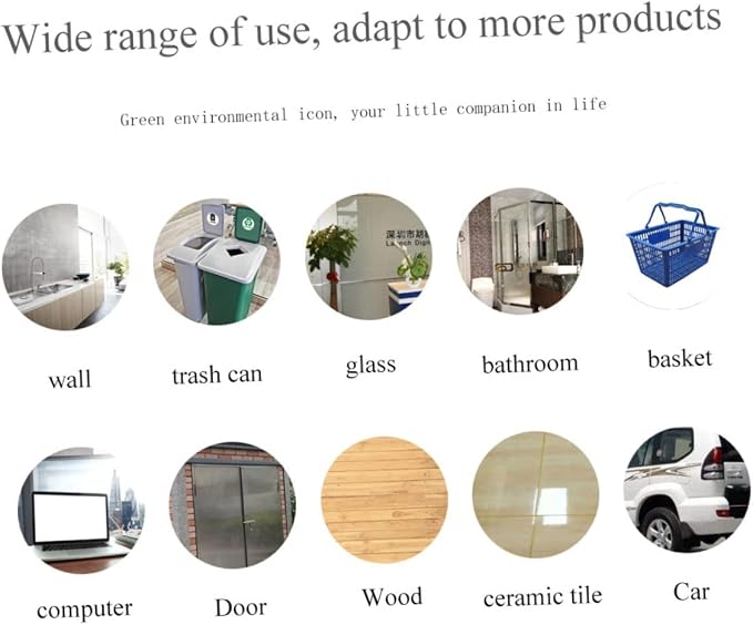 6 Sheets Self-Adhesive Garbage Classification Label Stickers - Image 6