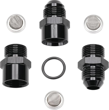 8AN Inline Fuel & Oil Feed Filter Set - Image 4