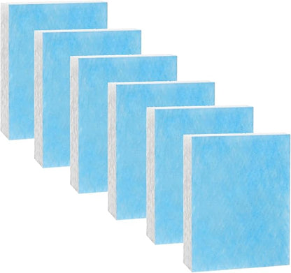 6 Pack Blue HFT600 Humidifier Wick Filter, by Henmfely