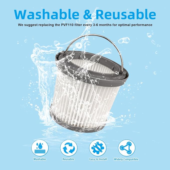 4 Pack PVF110 Replacement Filter - Image 6