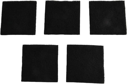 Activated Carbon for Compost Bins, Square 8x8x0.5 cm, Replaceable Compost Bin by Unknown