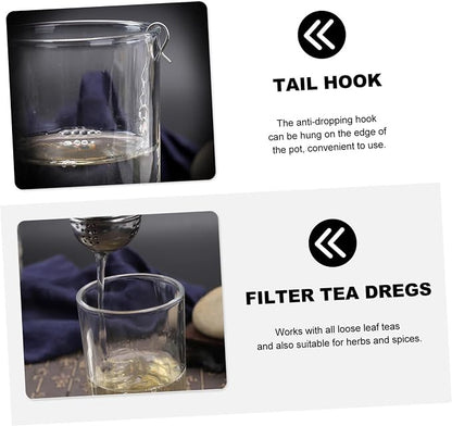 STOBAZA 5pcs Stainless Steel Tea Strainer Seasoning Ball Box Hanging Chain Easy - Image 7
