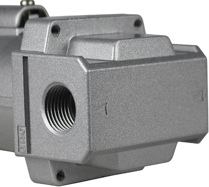 1/2" Compressed Air Line Moisture & Water Filter Trap Air Compressor F704 New - Image 5