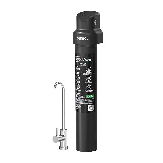 Pureal Hybrid Home PPU-1700D Under Sink Water Filter System by PUREAL