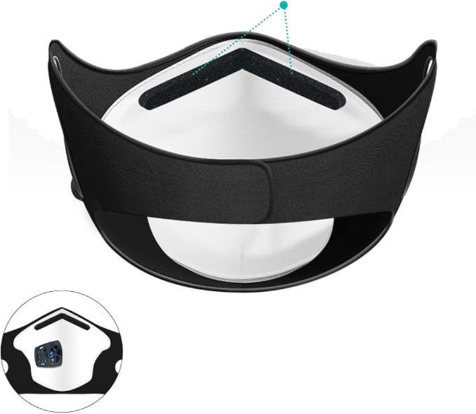 LSGTT Personal Smart Electric Air Face Mask, Reusable Wearable Air Purifiers - Image 8