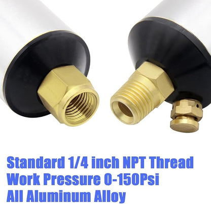 Oil Water Separator for Air Line, 1/4 Inch NPT Inlet and Outlet, Air Compressor - Image 2