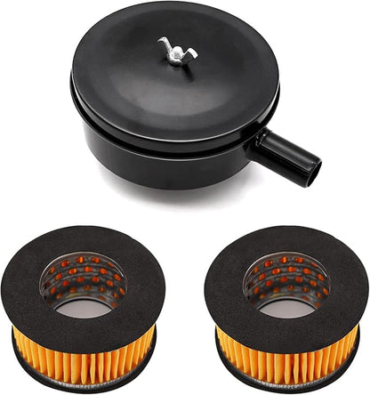1/2" PT 20mm Thread Air Compressor Silencer Intake Filter Sound Muffler by Tnuocke