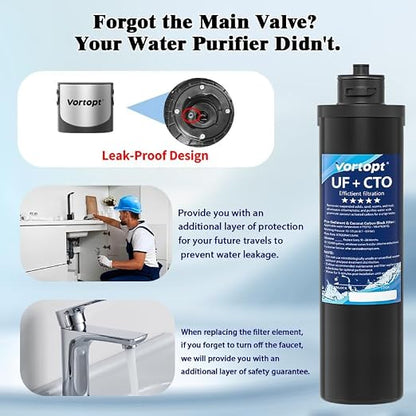 VORTOPT Q5-UF-M Replacement Water Filter Cartridge - Image 2