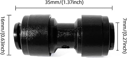 30 Pack Quick Connect 1/4" Drip Irrigation Coupling Connectors, Universal - Image 8