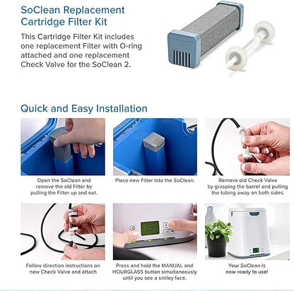 4PCS Compatible with SC 2 Filter Replacement kit, containing 4 Filter - Image 4