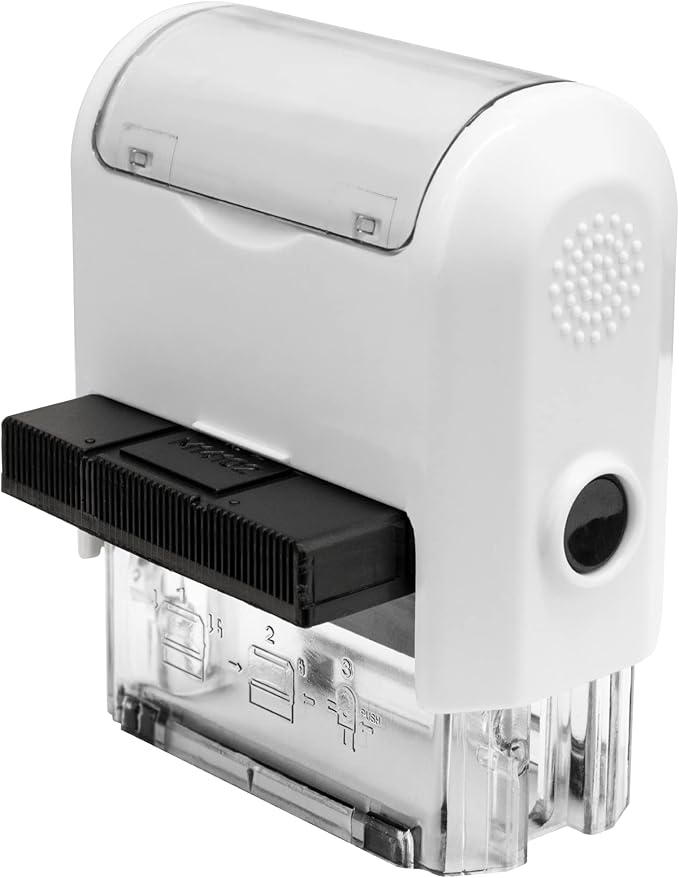 for Deposit Only Customized Office Self Inking Stamp - 3-Lines - Medium - Choose from 15 Ink Colors
