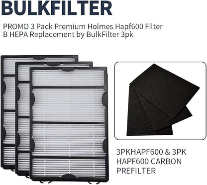 3PCS HAPF600 Air Filter and Pre Filter Replacement - Image 5
