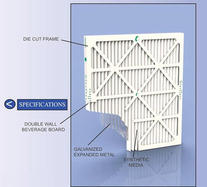 Glasfloss ZL 20x20x1 MERV 13 Air Filters - Image 3