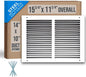 Fits 14x10 Duct Opening | Steel Return Air Grille by Handua | Vent Cover Grill by Handua