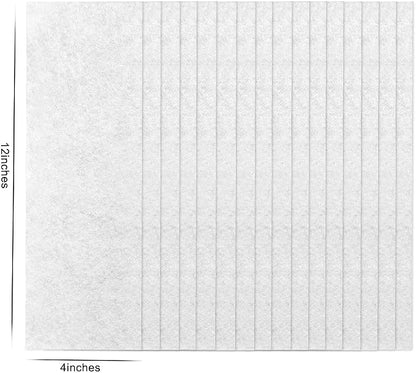 40 Pcs 12 x 4 In Air Vent Filters - Image 2