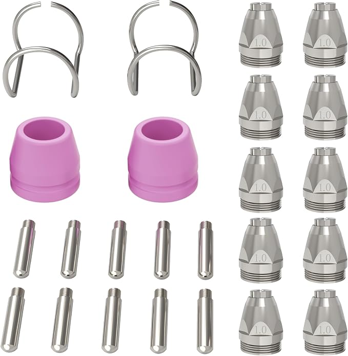 ARCCAPTAIN AG-60 Plasma Cutter Torch Consumables, CUT55 PROLUX, CUT 55PILOTARC by ARCCAPTAIN
