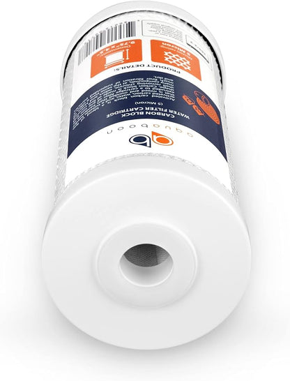 Aquaboon 5 Micron 10x4.5 Carbon Block Water Filters Whole House CTO Water - Image 6