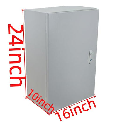 Electrical Enclosure Box 24" x 16" x 10" Carbon Steel Electrical Junction Boxes - Image 2