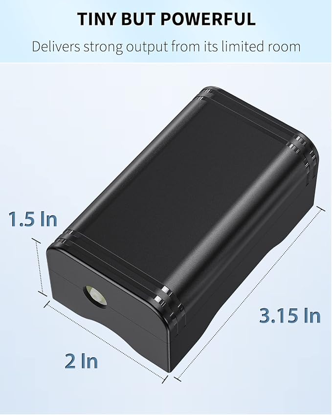 Pawfly Mini Aquarium Air Pump for 3-20 Gallon Nano Fish Tanks 15 GPH Oxygen - Image 7
