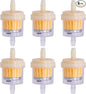 6PCS 3/16" 5mm-6mm Gas Inline Fuel Filter, by MEAJOO