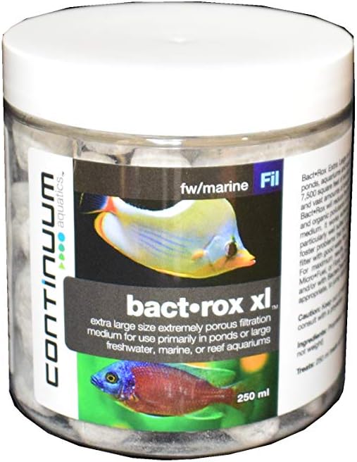Continuum Aquatics "Bact-Rox XL", Extra Large Sized, High-Porosity Filtration by Continuum+Aquatics