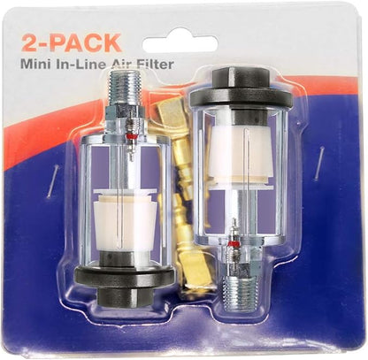 beduan Water Oil Separator Filter, 1/4" NPT Male and Female Thread Spray Gun - Image 7