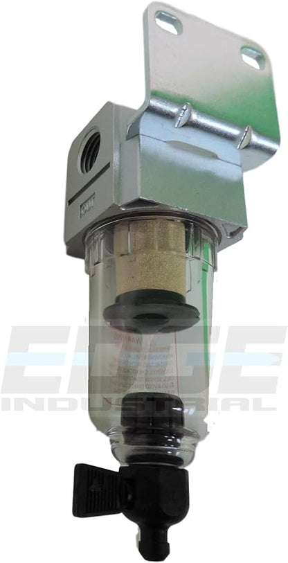 COMPRESSED AIR IN-LINE MINI PARTICULATE FILTER / WATER TRAP, 1/4" NPT, 5 MICRON - Image 3