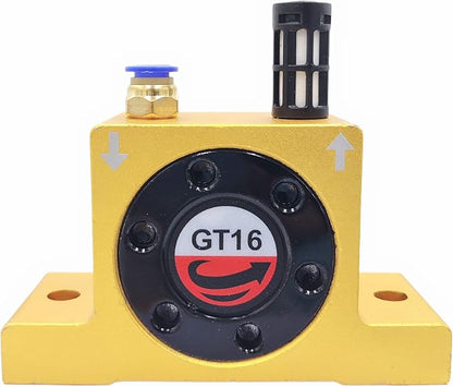 GT16 Industrial Turbine Vibrators, G 1/4" Pneumatic Compressed Air Power by DCYNXC