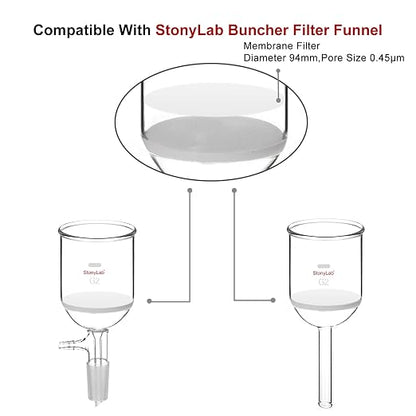 stonylab Nylon Membrane Filters, Hydrophilic Nylon Membrane Disc Filters - Image 4