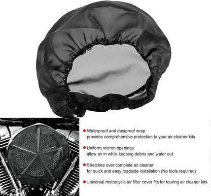 Motorcycle Waterproof Air Filter Rain Sock Dustproof Protective Cover - Image 6