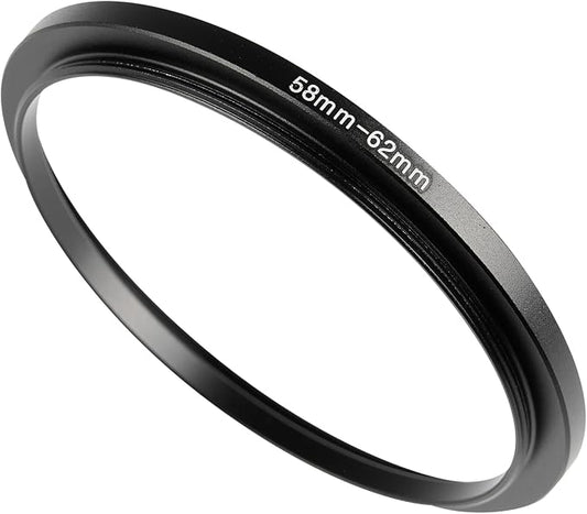 58-62mm Metal Step-Up/Down Ring Adapter Compatible by Unknown