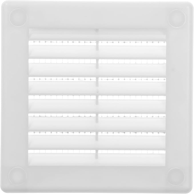 Vent Systems 4'' x 4'' Inch White Soffit Vent Cover by VentSystems