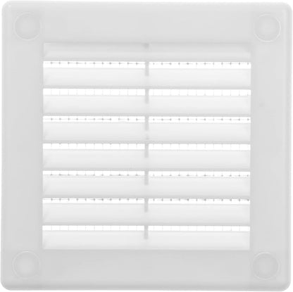 Vent Systems 4'' x 4'' Inch White Soffit Vent Cover by VentSystems