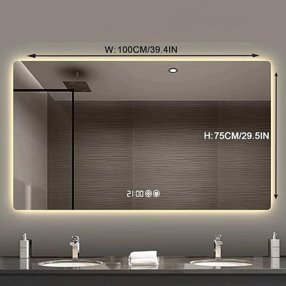 Bathroom Mirror with LED Lights，LED Bathroom Mirror，Smart Lighted Bathroom - Image 2