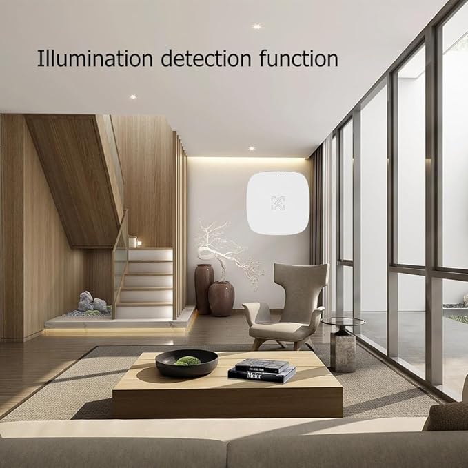 Startbuymore Human Presence Sensor For Zigpee/W1Fi, 5.8G/24G PIR Wired Motion Detector With Millimeter Wave Detection, Compatible TAYA Smert Home(A)