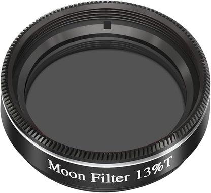 1.25" Moon Filter for Telescope – ND96 Neutral Density, 13% Transmission by WEOOEN