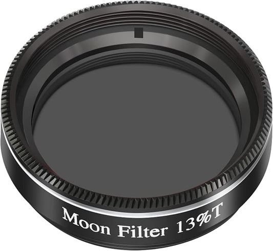 1.25" Moon Filter for Telescope – ND96 Neutral Density, 13% Transmission by WEOOEN