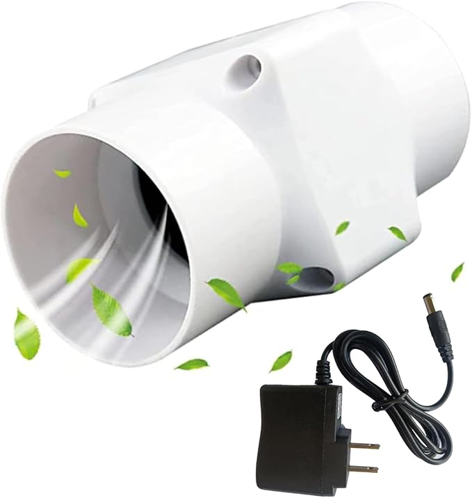 12v Inline Duct Fan 2 Inch by Unknown