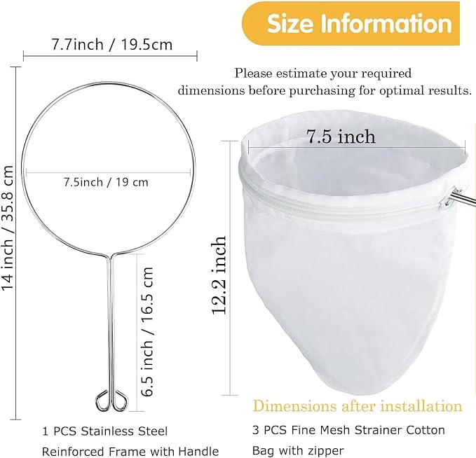 WMKGG Ultra Fine Reusable Filter Bags - Image 2