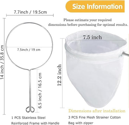WMKGG Ultra Fine Reusable Filter Bags - Image 2