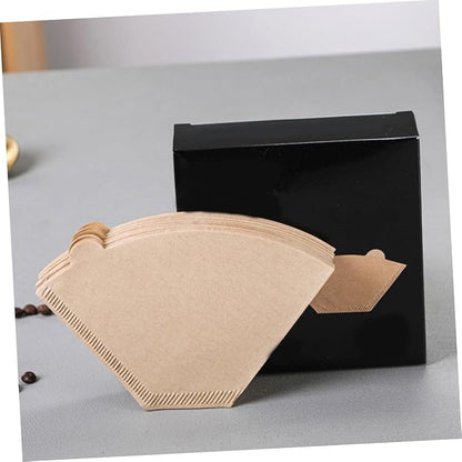 200pcs Unbleached Coffee Filter Papers - Image 5