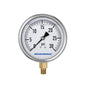 MEASUREMAN Glycerin Filled Plumbing Pressure Gauge 0-30psi Stainless Steel Case by MEASUREMAN