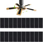 20 Pcs Ceiling Fan Filters for Blades, Fan Air Purifier Pads by Zejoot