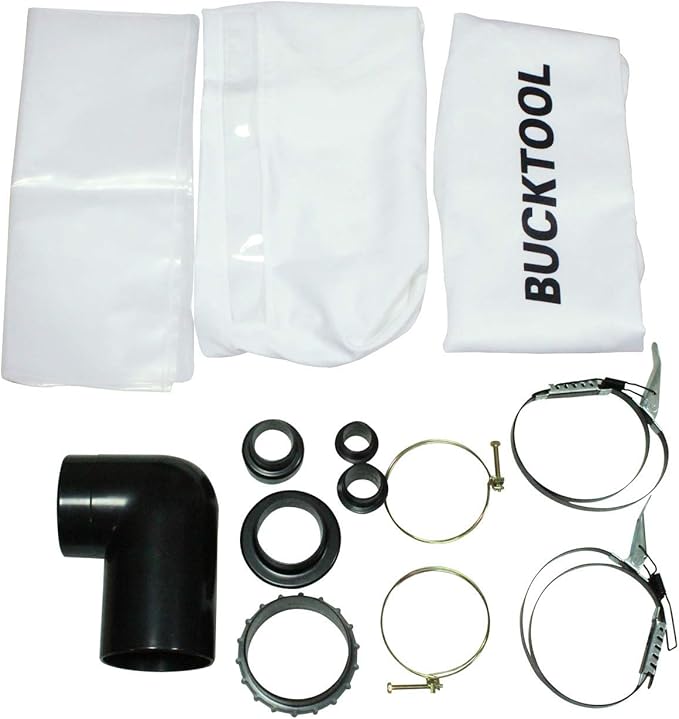 BUCKTOOL 1.2 HP Auto Start 750CFM Dust Collector - Image 7