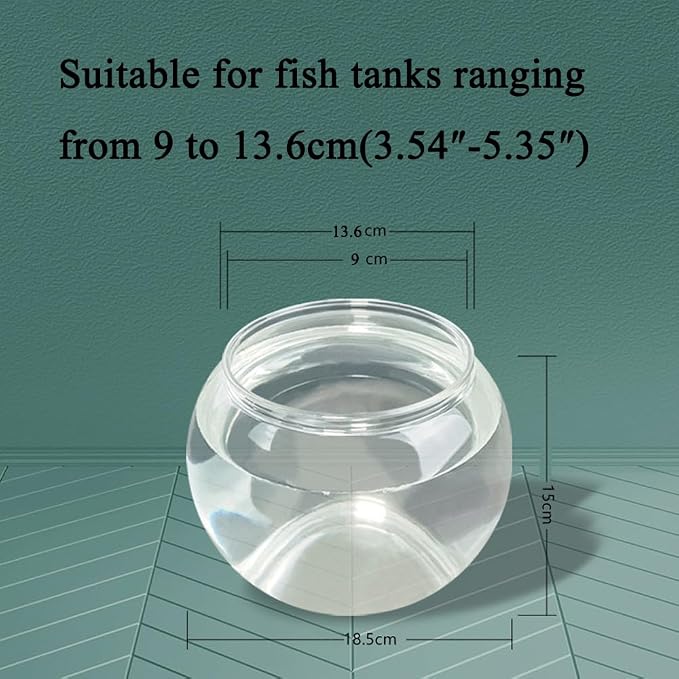 Circular Fish Tank Filter, Aquarium Hang on Filter, Small Fish Tank - Image 3
