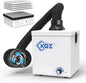 KQZ-W1 Solder Fume Extractor, 168m³/h Strong Suction Smoke Extractor, 5*Thick by CleartheAirClearYourMind