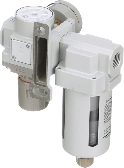 PneumaticPlus SAU420-N04G Compressed Air Filter Regulator Combo 1/2" NPT - Image 6