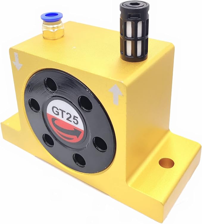 GT25 Industrial Turbine Vibrators, G 1/4" Pneumatic Compressed Air Power - Image 4